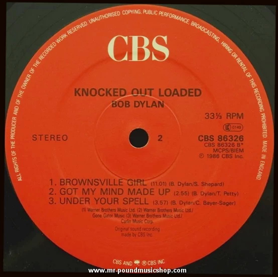 Bob Dylan - Knocked Out Loaded