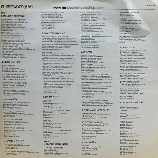 Fleetwood Mac - Fleetwood Mac
