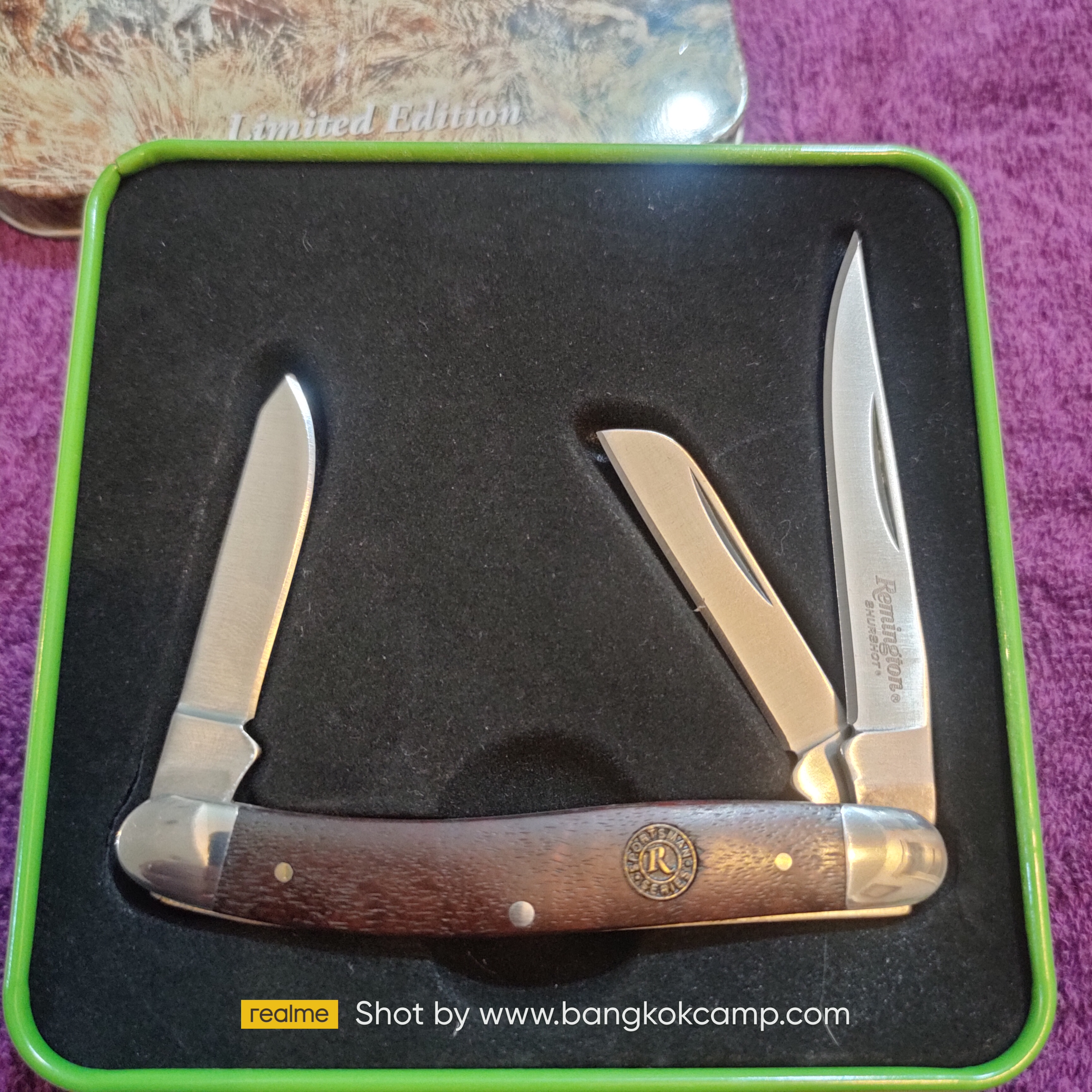 มีดพับ Remington 3ใบมีด พร้อมกล่อง ของใหม่