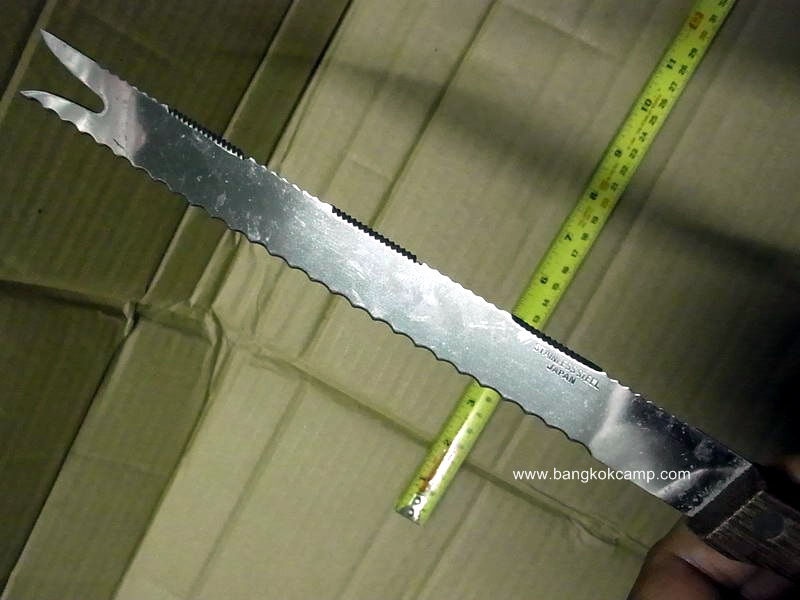 มีดญี่ปุ่นอเนกประสงค์ ใบมีด7.5นิ้ว STAINLESS STEEL Made in Japan ของใหม่เก่าเก็บ