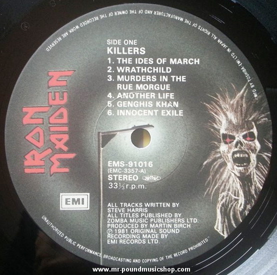 Iron Maiden - Killers