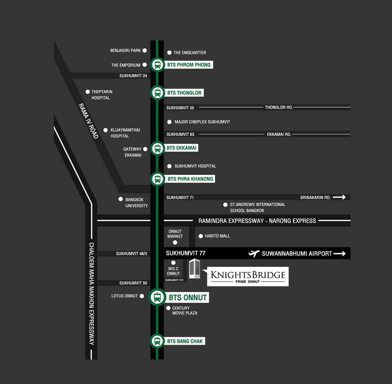 ขายดาวน์คอนโด Knightsbridge Prime Onnut (คอนโด ไนท์บริดจ์ ไพร์ม อ่อนนุช) วิวแม่น้ำราคาโดนๆ