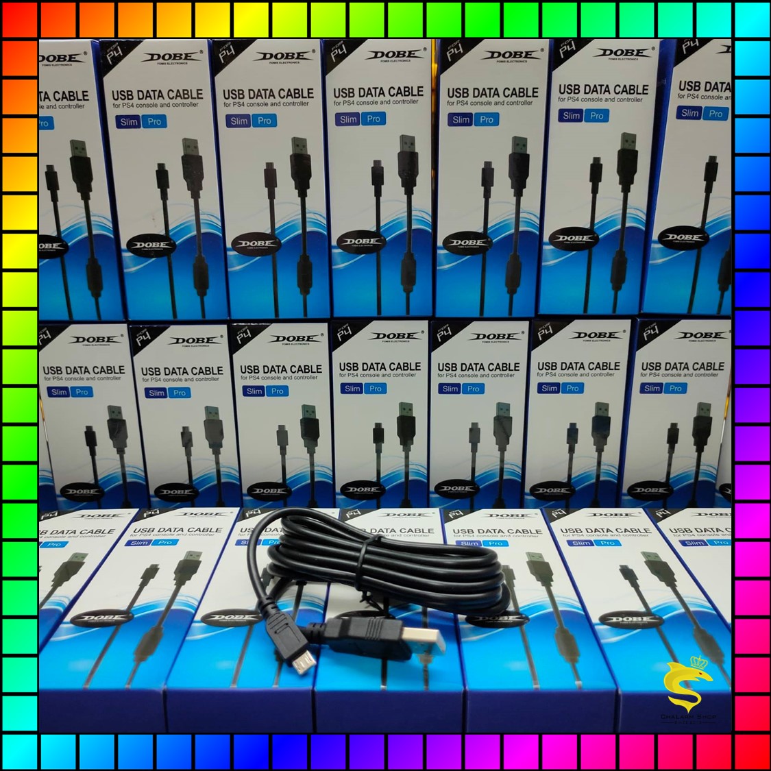แนะนำ Dobe สาย Micro usb Data Cable for PS4 XboxOne 2M