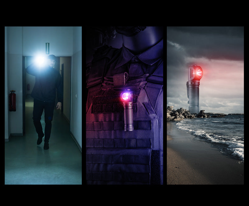 ไฟฉาย Nextorch P10 Multi-Light Source Tactical/Duty Right Angle