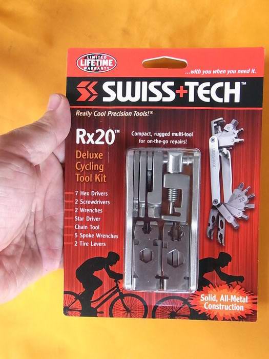 Swiss+Tech Rx20 เครื่องมืออเนกประสงค์ สำหรับจักรยาน