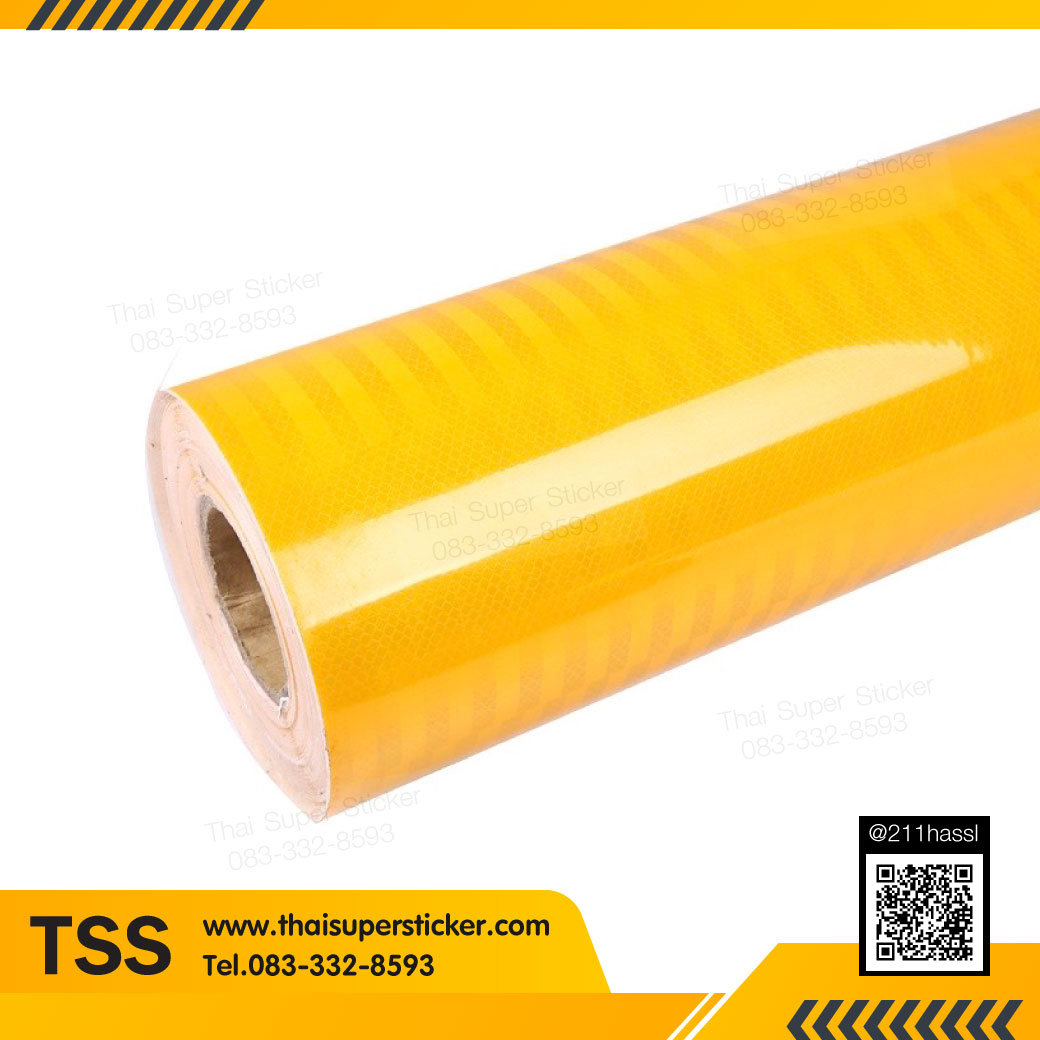 สติ๊กเกอร์สะท้อนแสง 3M Engineer Grade Prismatic Reflective Sheeting (EGP) 60 cm x 100 cm