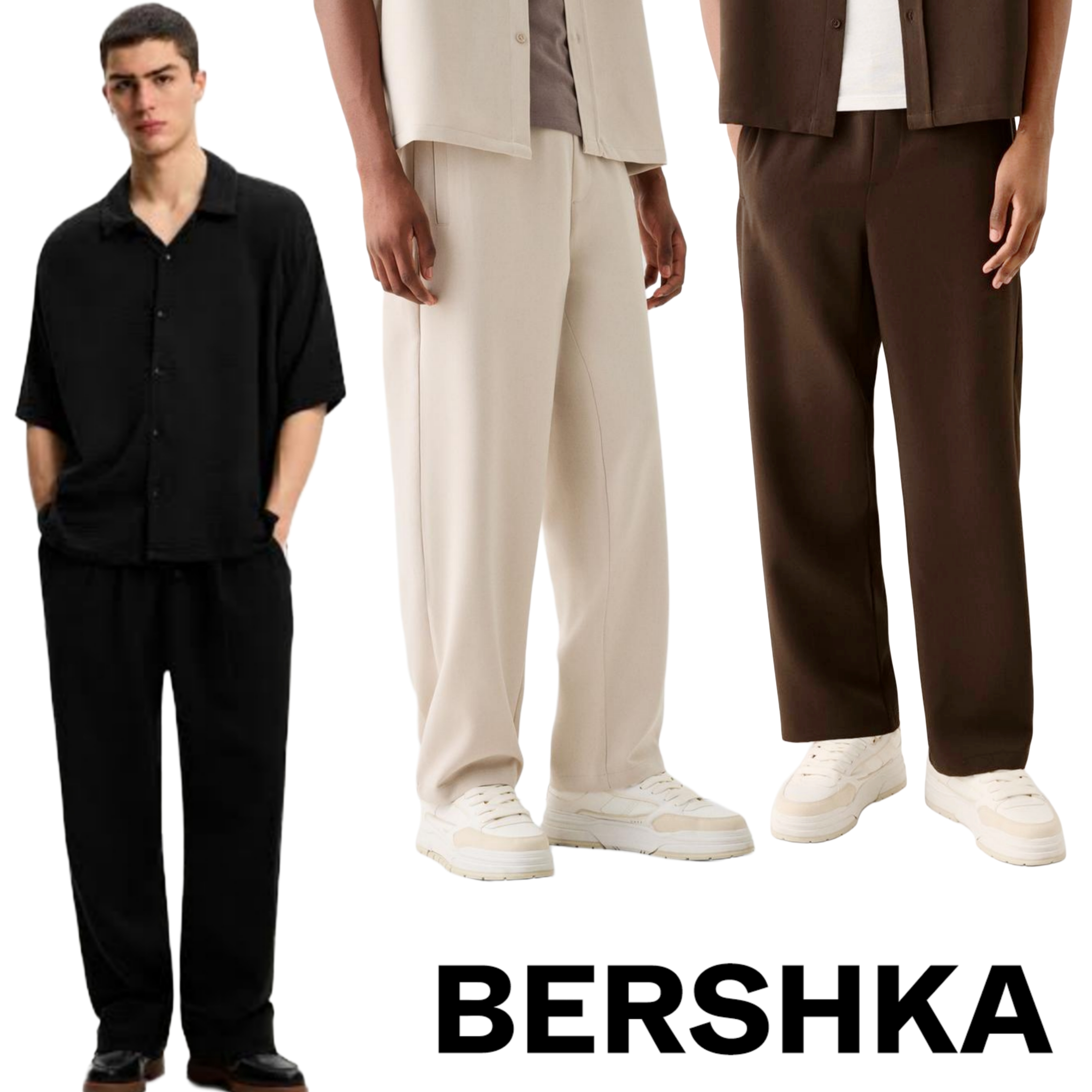 Bershka Easy Tailoring Trousers