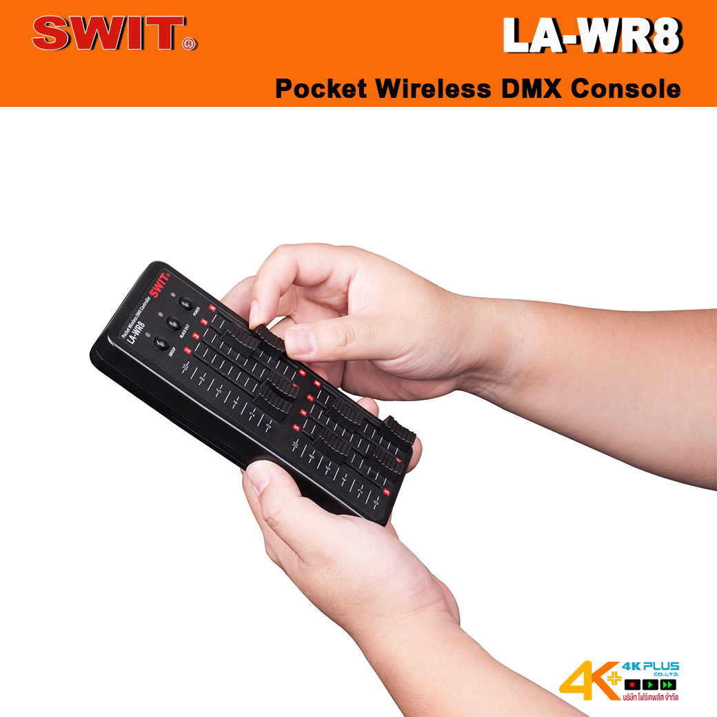 SWIT LA-WR8 Pocket Wireless DMX Console