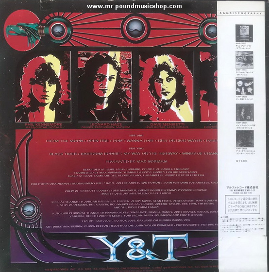 Y&T - Black Tiger