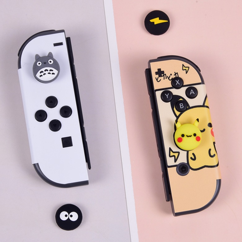 ซิลิโคนอนาล็อก Switch joy-con มี 20 แบบ (แพ็ค2คู่)