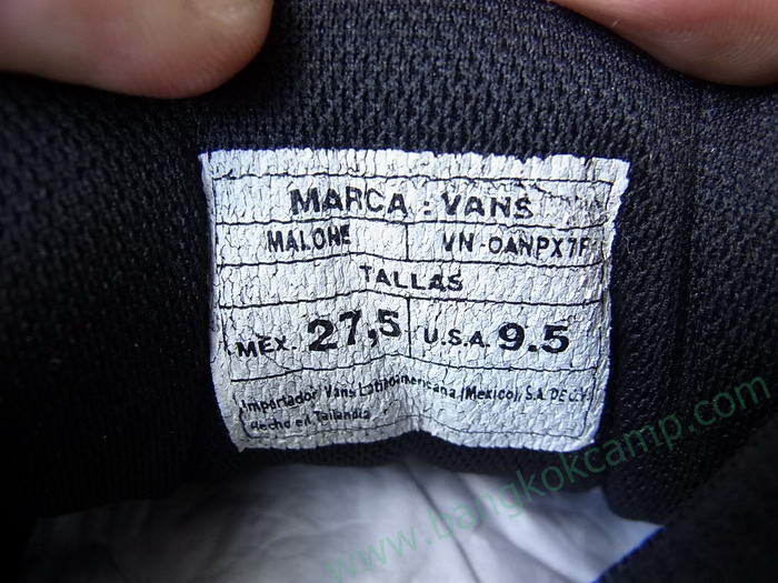 รองเท้า VANS บอร์ด ดำ