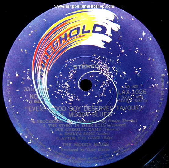 The Moody Blues - Every Good Boy Deserves Favour