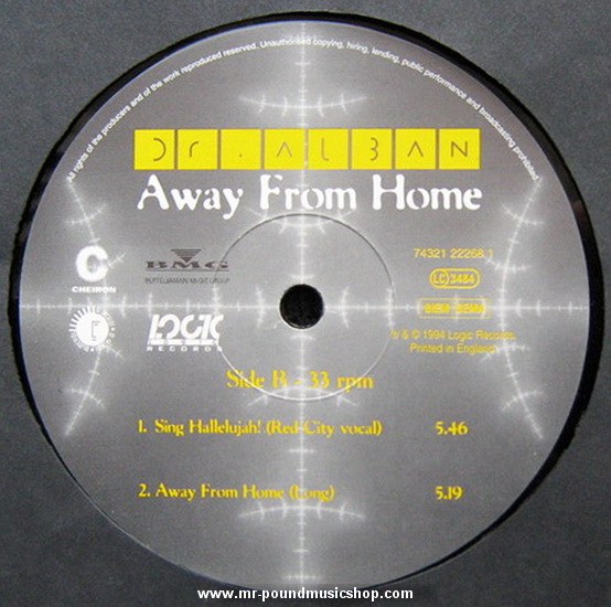 Dr. Alban - Away From Home