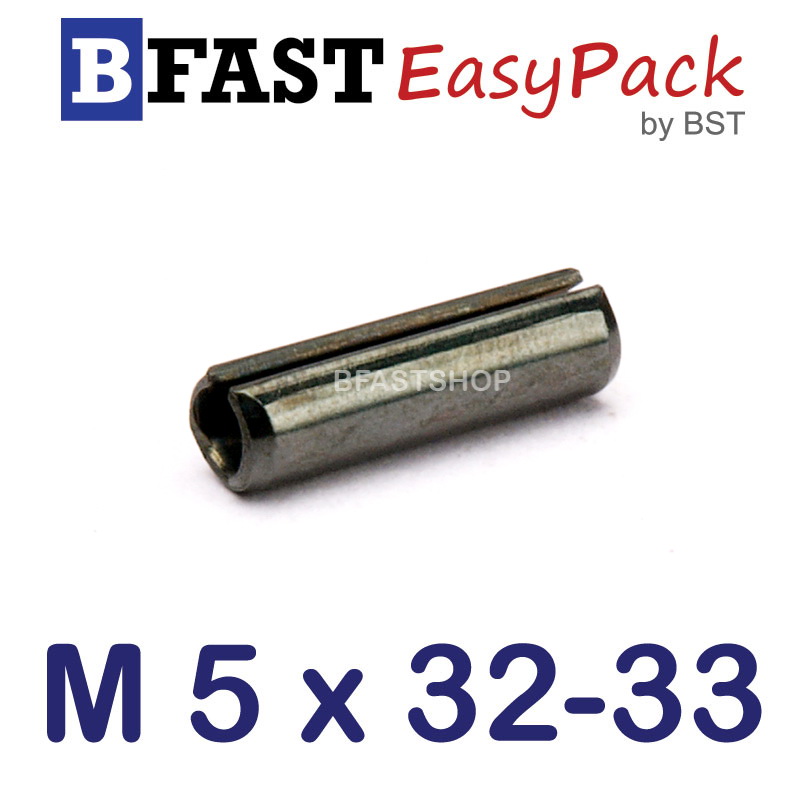 ปิ๊นตะกุด M 5 x 32-33 ( 5 ตัว/ถุง )