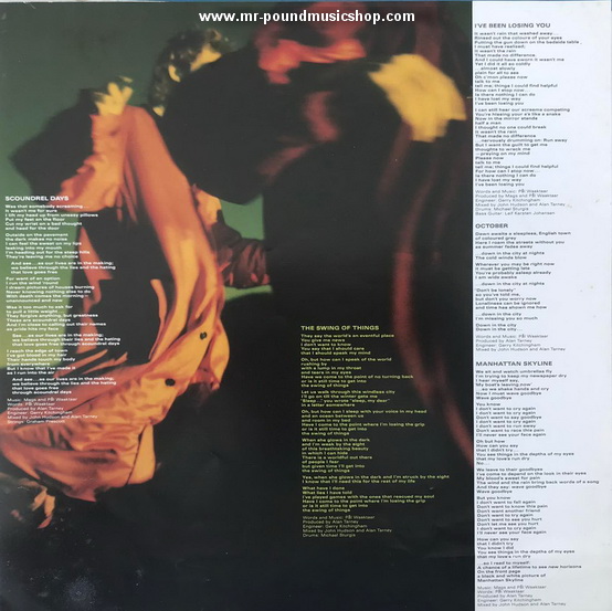 a-ha - Scoundrel Days