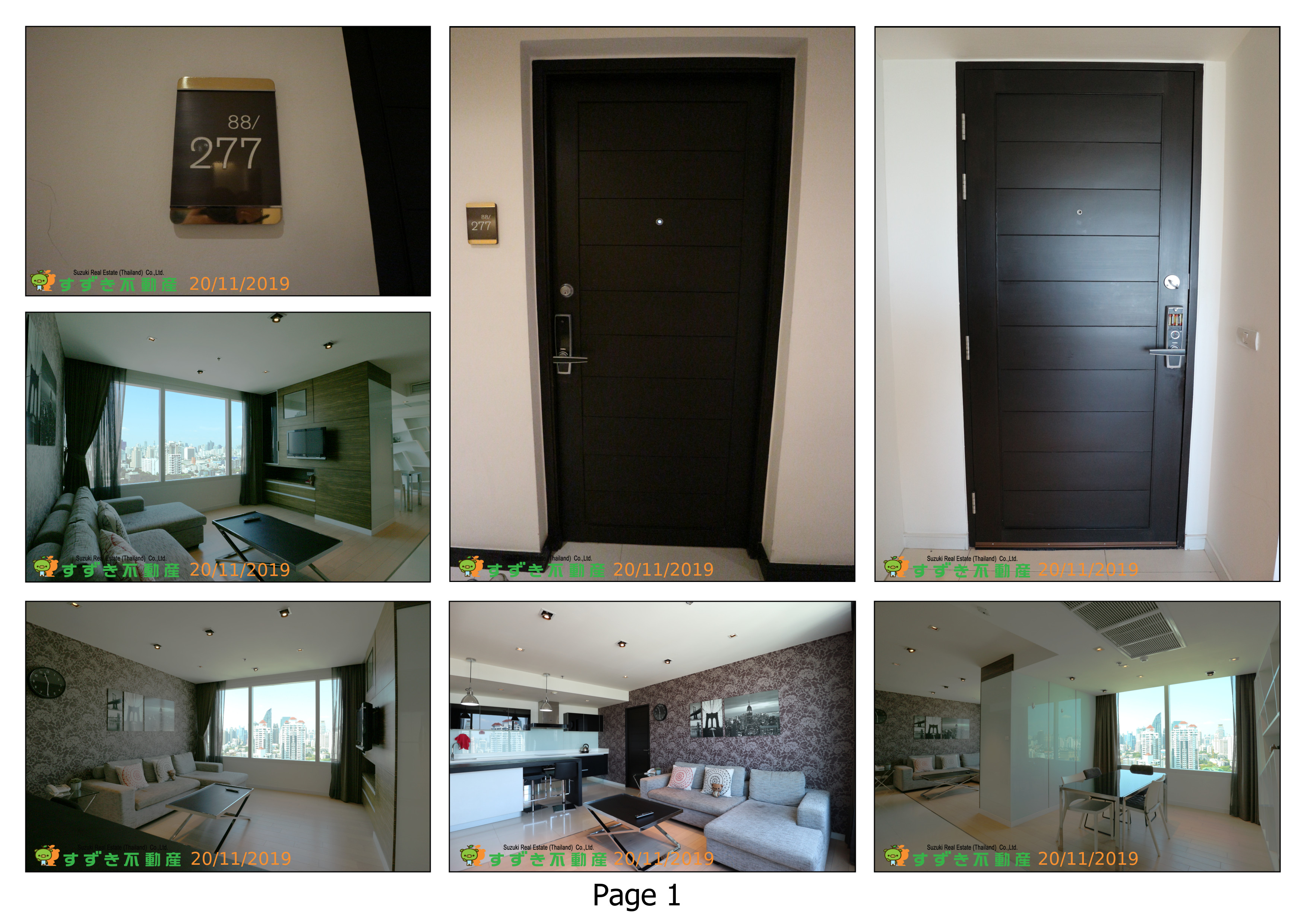 ขายคอนโด Eight Thonglor Residence (เอท ทองหล่อ เรสซิเดนซ์ ) ลักษณะห้อง - ขายคอนโดชั้น 23 วิวสระว่ายน้ำ ราคา 22 ล้าน