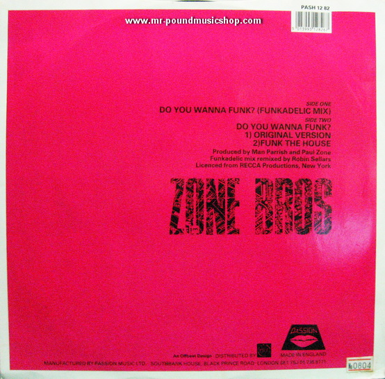 Zone Bros - Do You Wanna Funk?