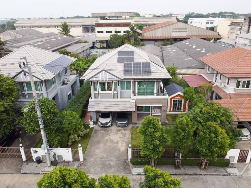 ((ขายบ้านตัวอย่าง)) หมู่บ้าน ชวนชื่นแกรนด์ เอกชัย บางบอน บ้านเดี่ยว 2 ชั้น เป็นบ้านตัวอย่างโครงการ ตกแต่งสวย