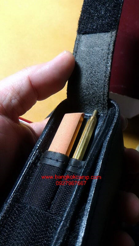 ซองหนัง พร้อมอุปกรณ์ครบ Victorinox รุ่น VICTORINOX SOS-SET (4.0567.03) (ไม่รวมมีดพับ Swisschamp)