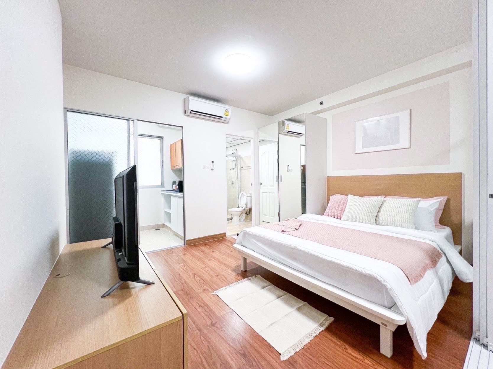 ✨ ห้องใหม่ แกะกล่อง คอนโด ซิตี้โฮม รัตนาธิเบศร์ (City Home Rattanathibet) ว่างพร้อมเข้าอยู่! โปรโมชั่นเดือนนี้ ค่าเช่าเพียง 8,000 บาท/เดือน ภาพถ่ายจากห้องจริง สภาพห้องตามรูป💥