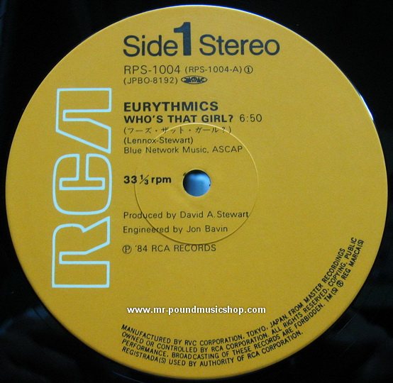 Eurythmics - Who's That Girl? / Sweet Dreams (Are Made of This)