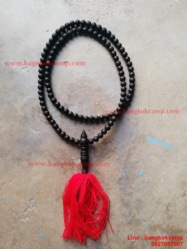 ไม้มงคลหายาก... ประคำ(ไม้งิ้วดำ) สวย ขนาด8มิล....ไม้งิ้วดำแท้ทุกเม็ด