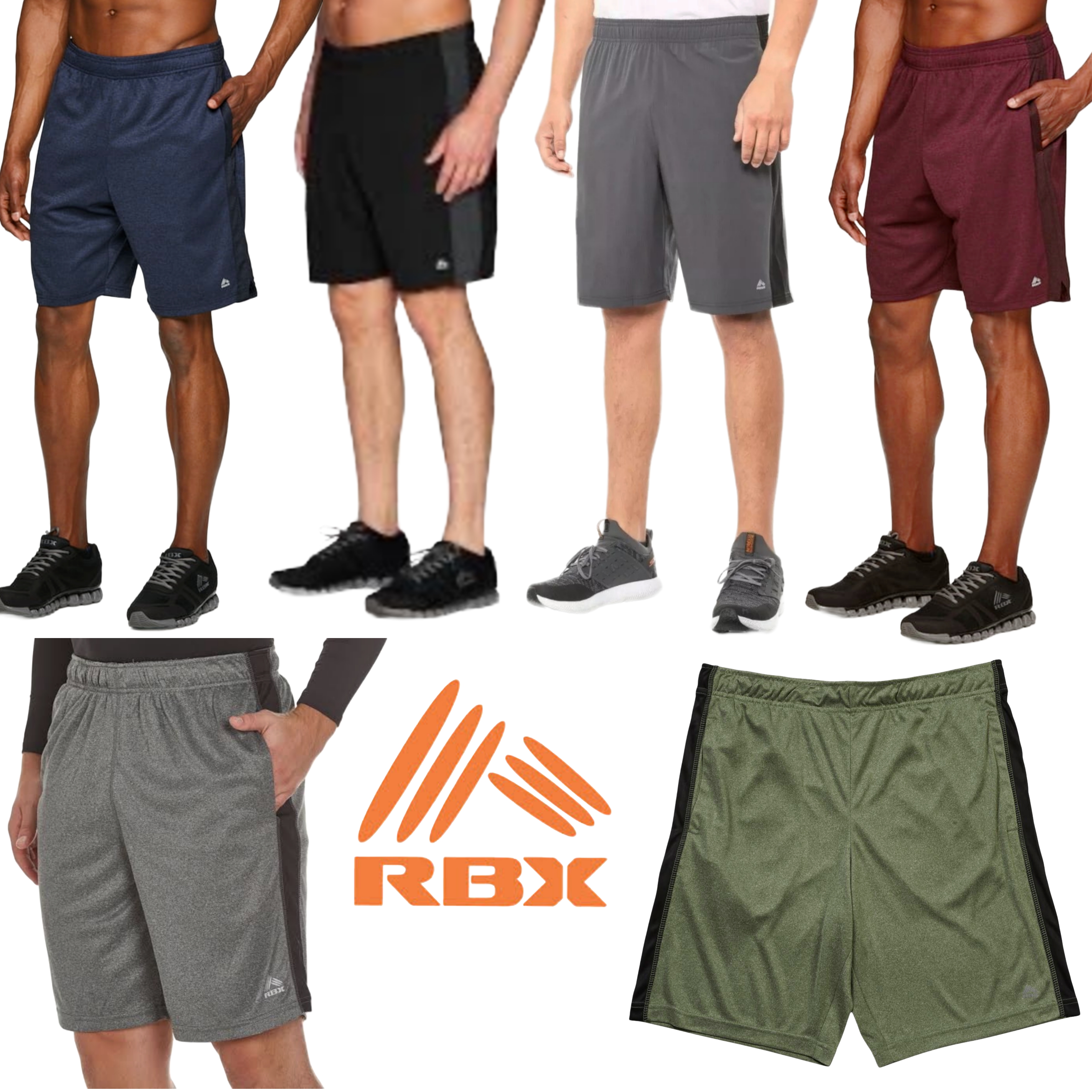 RBX ACTIVE COLOR BLOCK SHORT