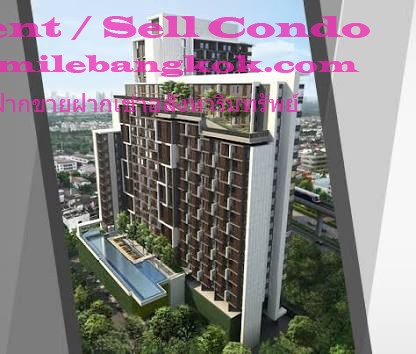 ให้เช่า คอนโด Onyx สะพานควาย พร้อมเฟอร์และไฟฟ้า