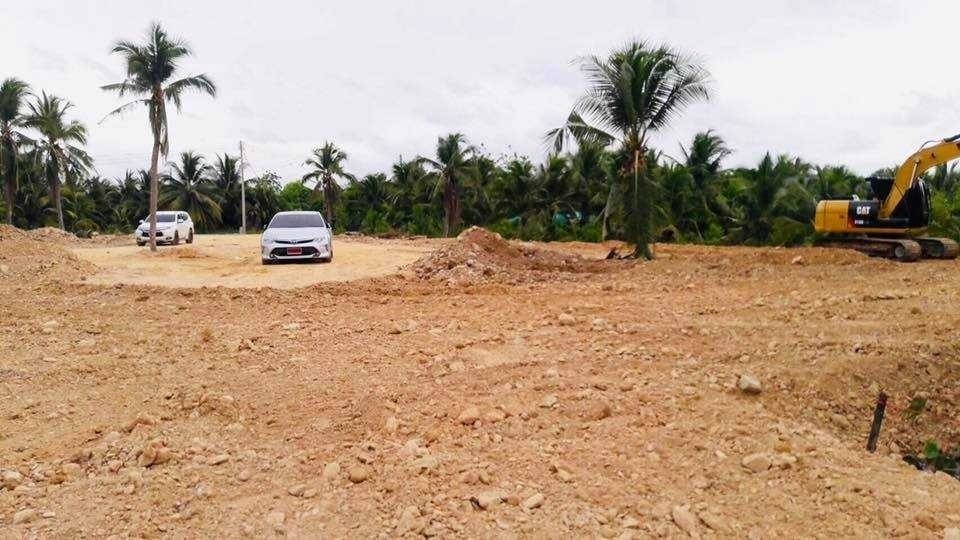 ขาย//ให้เช่า ที่ดินบ้านแพ้ว จ. สมุทรสาคร ติดคลองสวยถมแล้ว ติดคลอง ทำโกดัง เก็บสินค้า ร้านอาหาร ลานจอดรถ