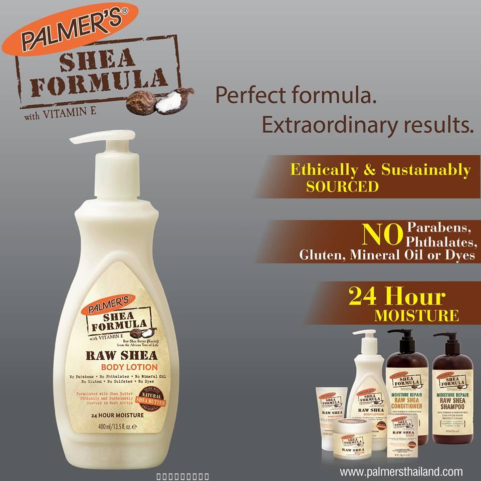Palmer\'s Raw Shea Formula Lotion 400 ml.