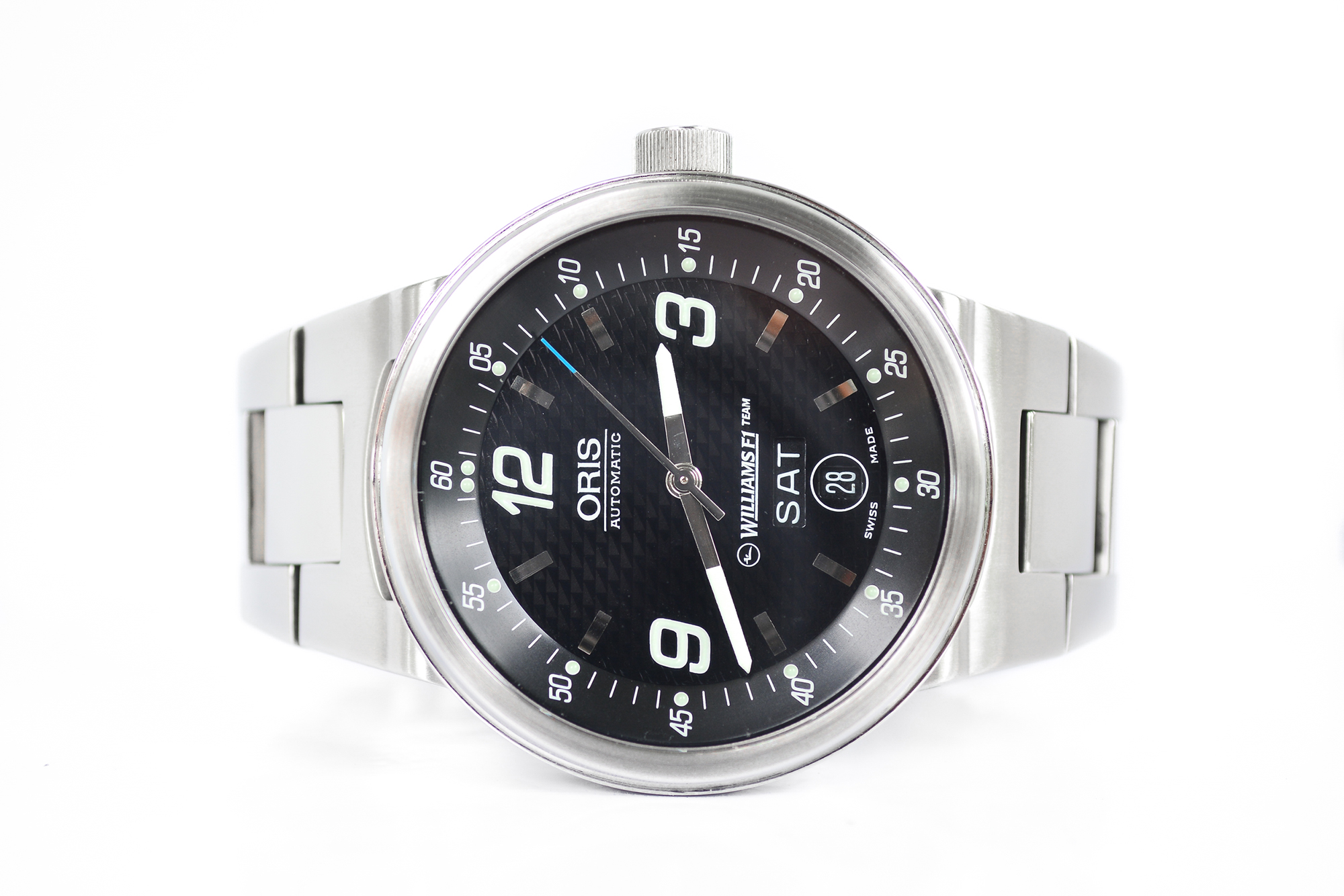 Oris Williams F1 Team Day Date หน้าดำ
