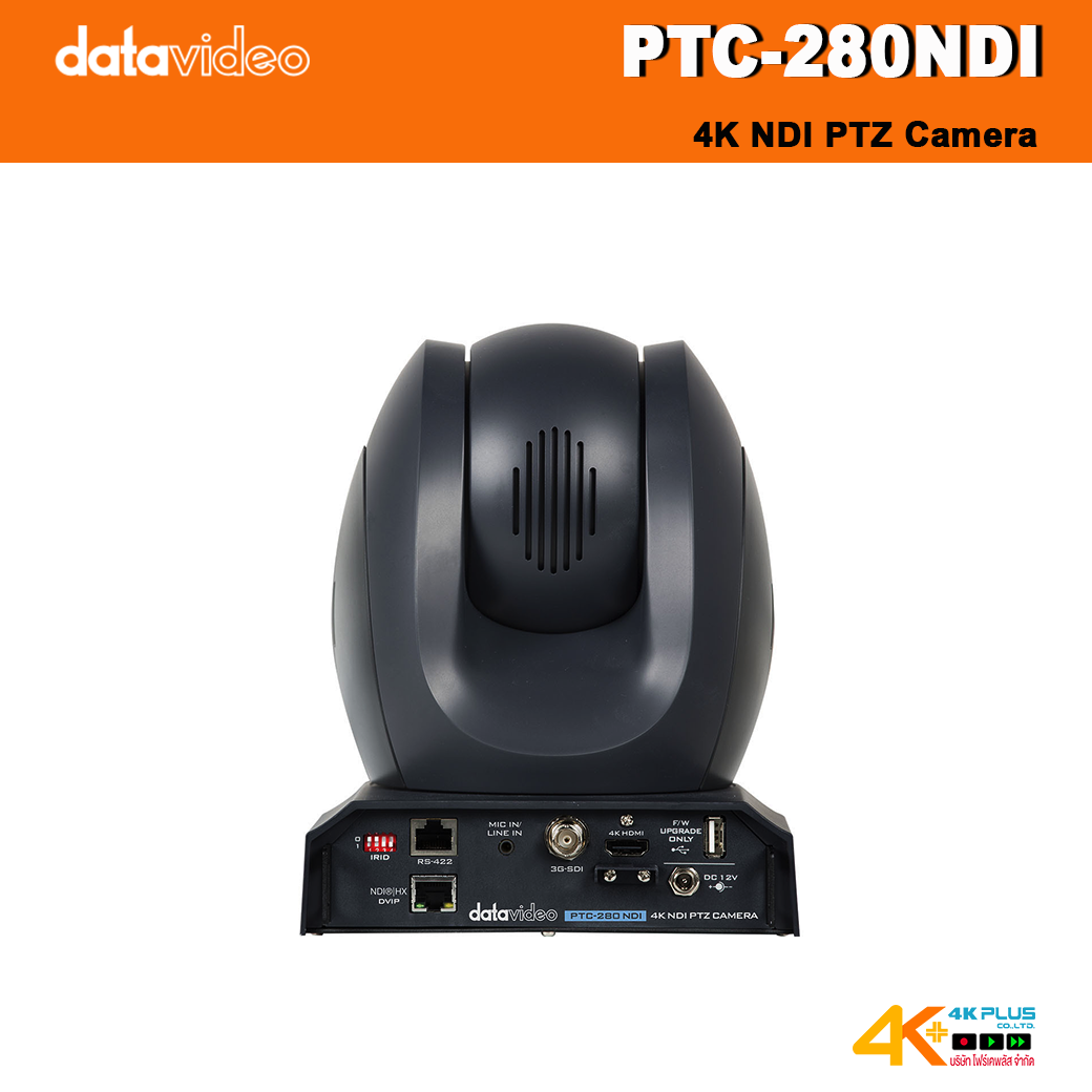 Datavideo PTC-280NDI 4K NDI PTZ Camera