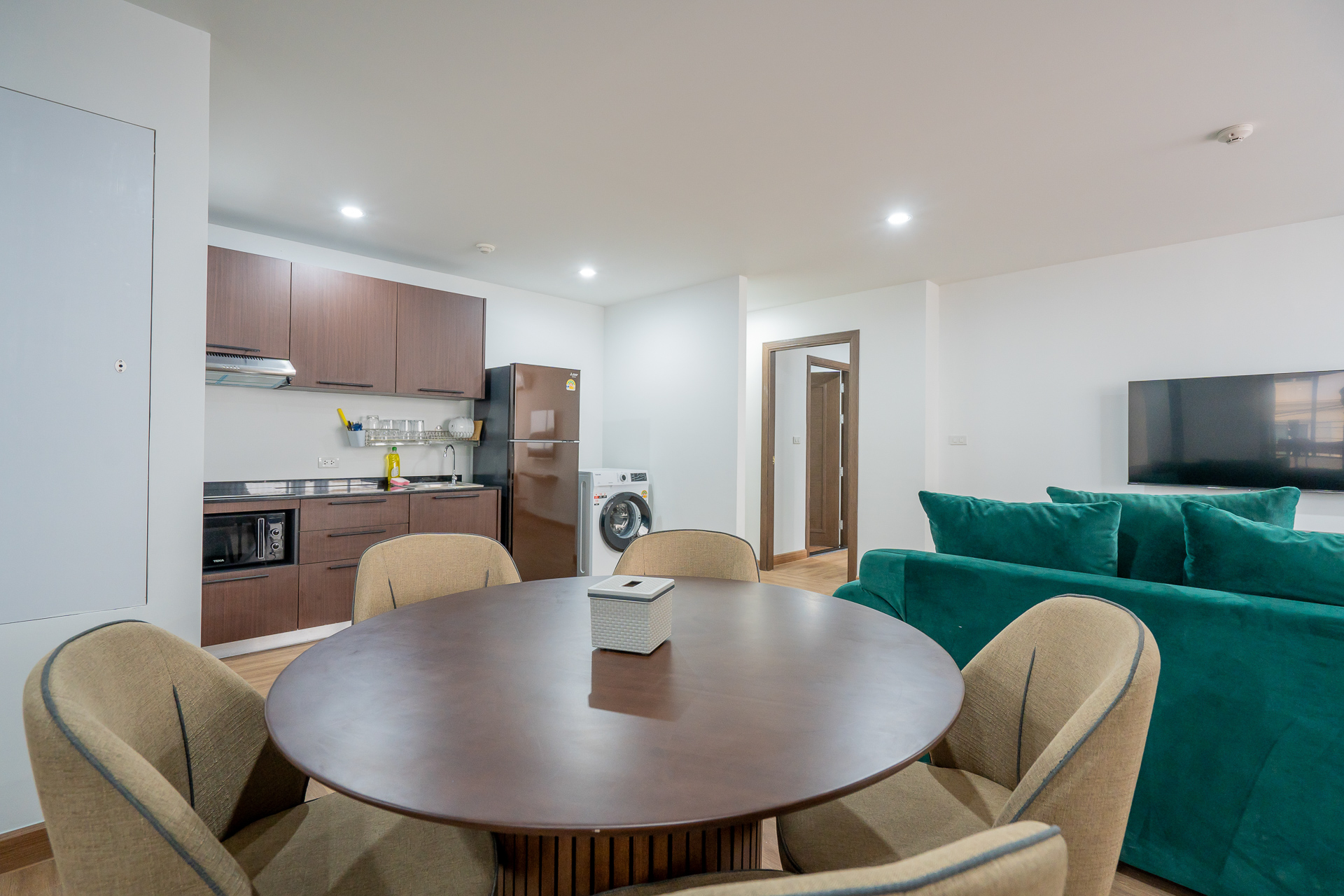 🏢ให้เช่าคอนโด PSJ Penthouse Sukhumvit 6 / พีเอสเจ เพนท์เฮาส์ สุขุมวิท 6 – 100 ม. จาก BTS Nana 3 ห้องนอน Type A | ขนาด 111 ตร.ม. | ค่าเช่า 46,000 บาท/เดือน