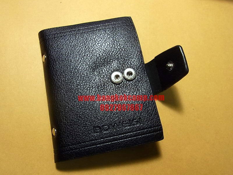 กระเป๋าใส่บัตร BOWEISI (สีดำ)