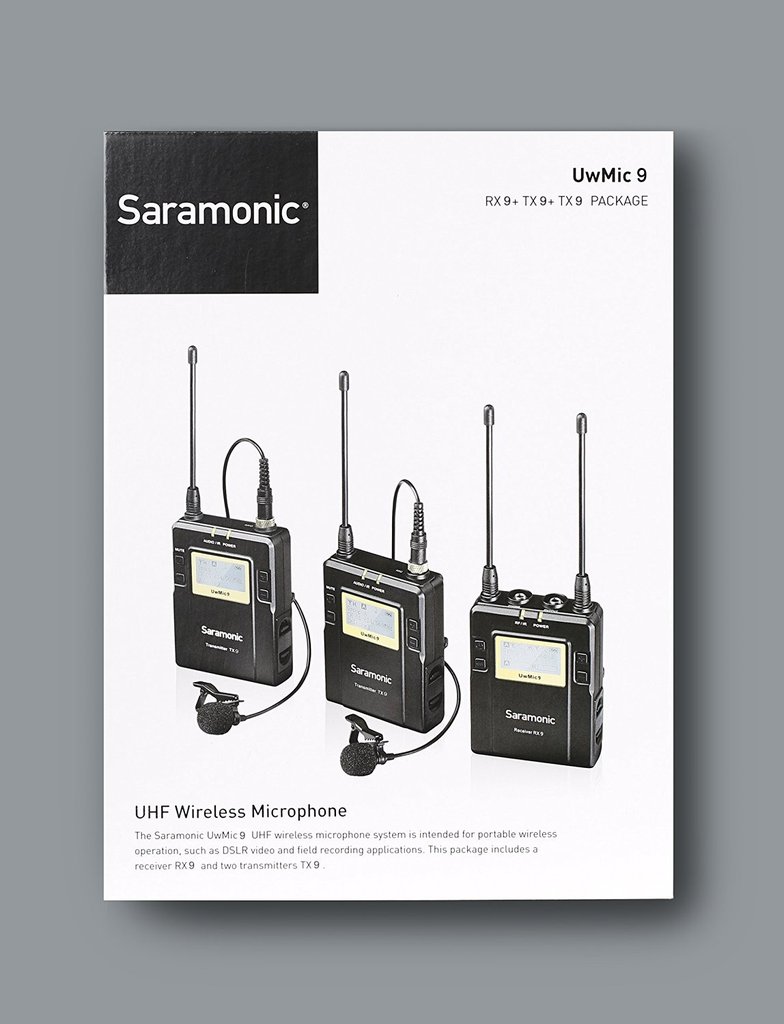 Saramonic UwMic10-TH2 Set 2 Transmitter UHF wireless microphone system