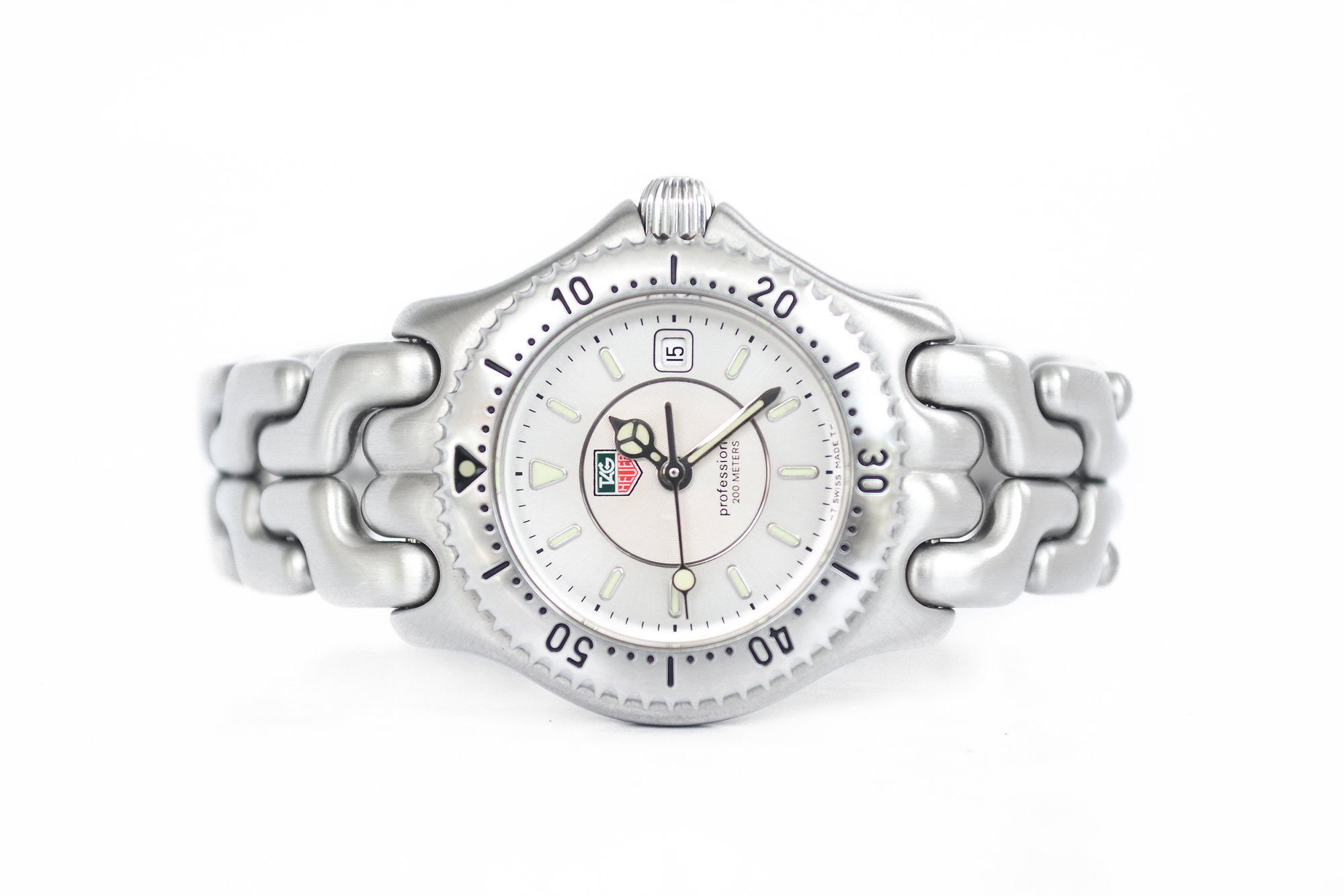 Tag Heuer Lady Size Silver ก้างปลา หน้าวงแหวน 3ชั้น