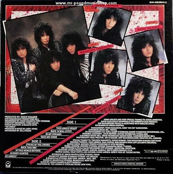 Loudness - Hurricane Eyes