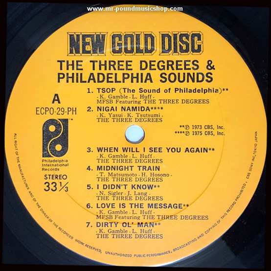 The Three Degrees & The Philadelphia Sounds - The Three Degrees & The Philadelphia Sounds