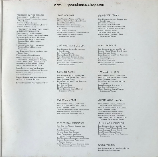 Eric Clapton - Behind The Sun