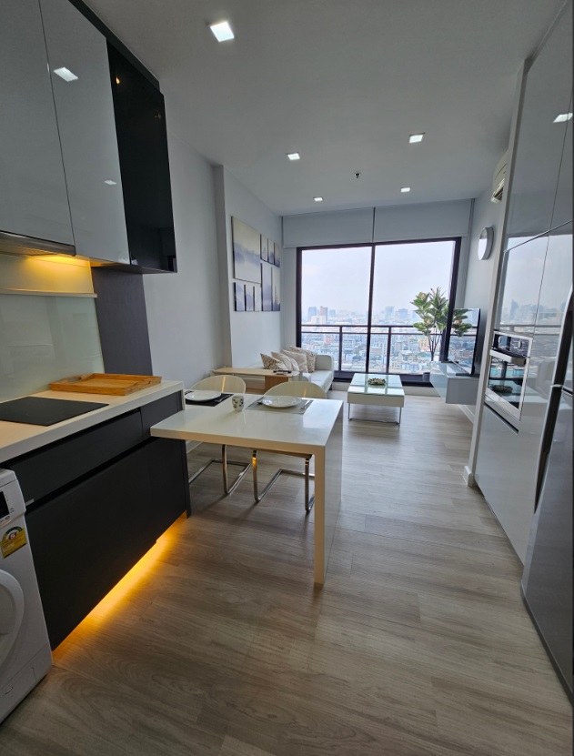 ให้เช่าคอนโด Ivy Ampio (ไอวี่ แอมพิโอ) 1 ห้องนอน 1 ห้องน้ำ ขนาด43 ตรม ชั้น 29 ราคาพิเศษ 28,000 บาทต่อเดือน