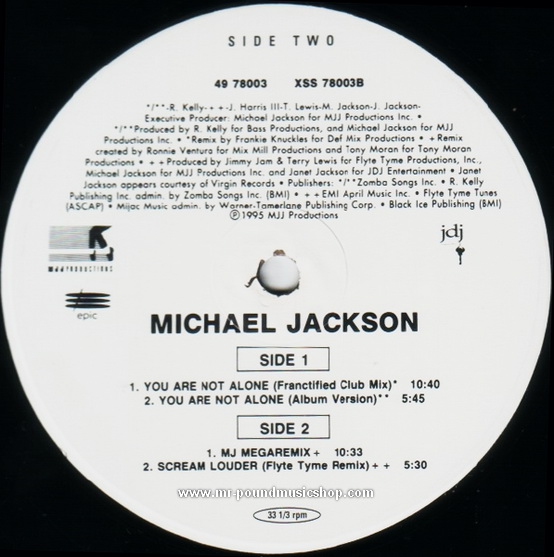 Michael Jackson - You Are Not Alone (The Remixes)