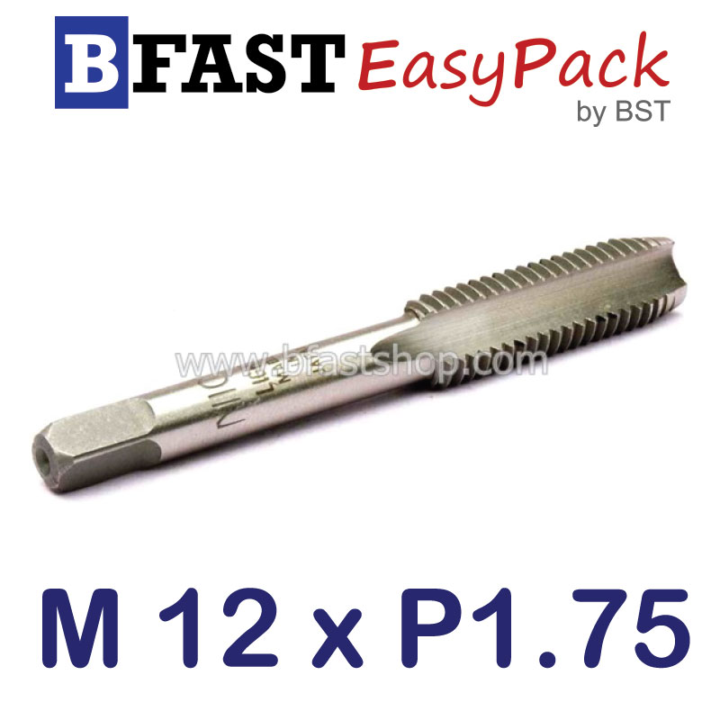 ดอกต๊าปเกลียว M12 x P1.75 (3 ดอก/กล่อง)