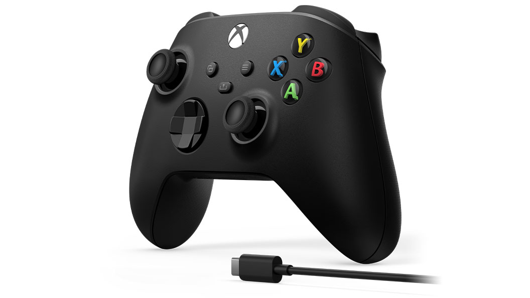 จอยเกมรุ่นใหม่ Xbox Series S/X Carbon Black + USB-C Cable ประกันศูนย์ไทย 6 เดือน