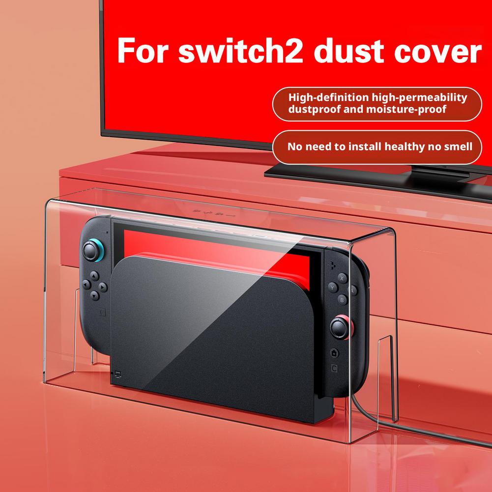 กล่องอะคริลิคใส ครอบเครื่องเกม for Nintendo Switch 2 (รุ่นปี 2025)