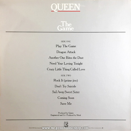 Queen - The Game