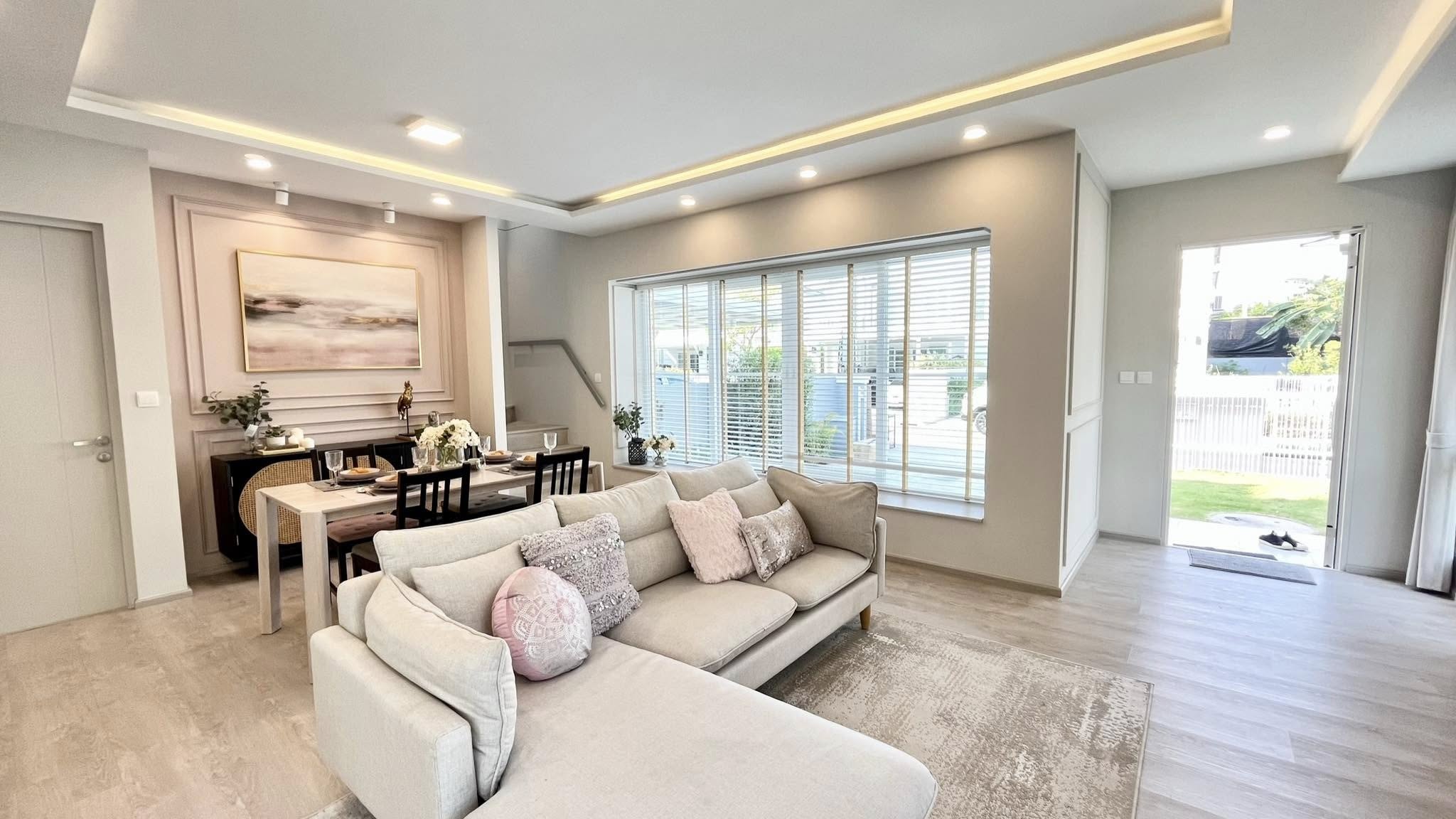 ให้เช่าบ้านใกล้เมกะบางนา โครงการ Anya Bangna-Ramkhamhaeng 2 : อัญญ่า บางนา-รามคำแหง 2 หลังนี้ private มาก และอยู่ข้างหลัง clubhouse เลย