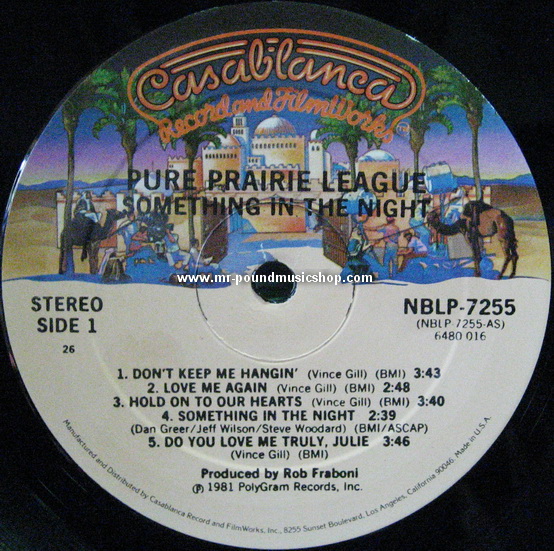 Pure Prairie League - Something in The Night