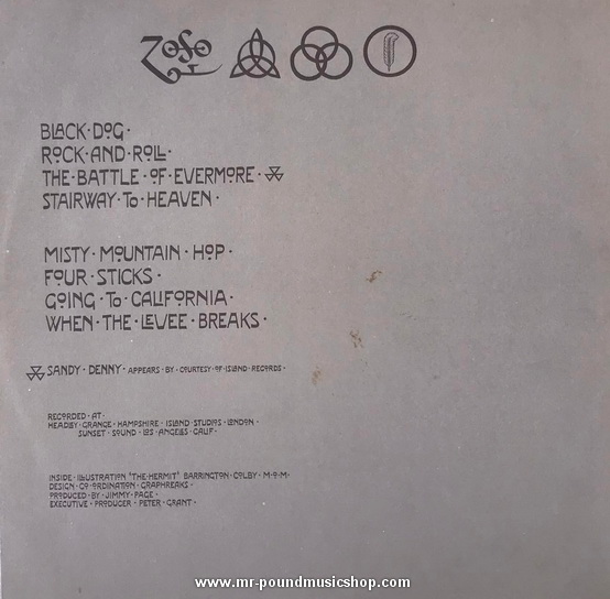 Led Zeppelin - Untitled = IV