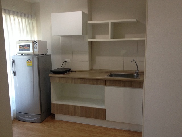 คอนโดให้เช่า Lumpini Ville Ladprow-Chokchai4 ห้อง 1 ห้องนอน ชั้น 4 พื้นที่ 29 ตร.ม เฟอร์นิเจอร์+เครื่องใช้ไฟฟ้าครบ ราคา 8500 /เดือน ใกล้ MRT ลาดพร้าว