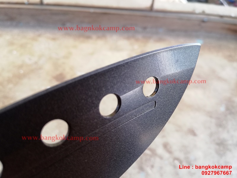 มีดครัว/มีดเชฟ ใบเคลือบเทฟลอน เนื้อไม่ติดมีด ใบมีด8นิ้ว ใหม่